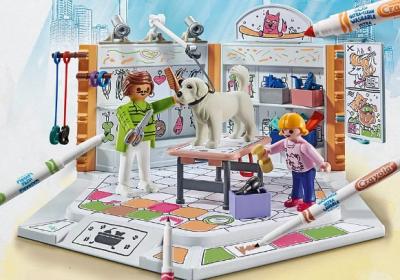 Playmobil Color Saln Canino