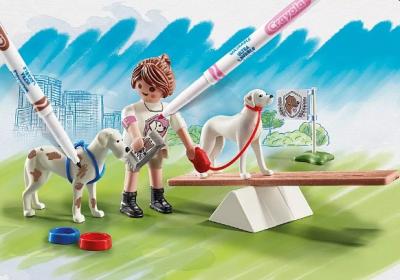 Playmobil Color Adiestramiento de Perros